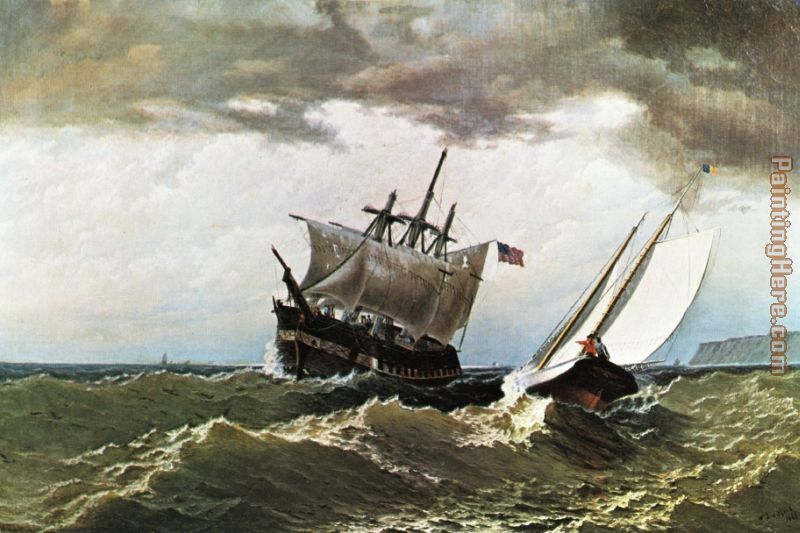 After the Storm painting - William Bradford After the Storm art painting